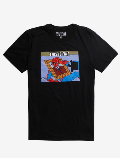 this is fine meme shirt this is fine meme shirt